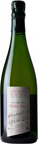 Игристое вино Pierre Frick, Cremant d'Alsace AOC Extra Brut, 2020