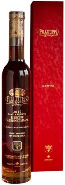 Вино Pillitteri, "Icewine" Cabernet Franc Family Reserve, 2017, gift box, 375 мл