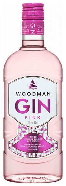 Джин "Woodman" Pink, 0.5 л
