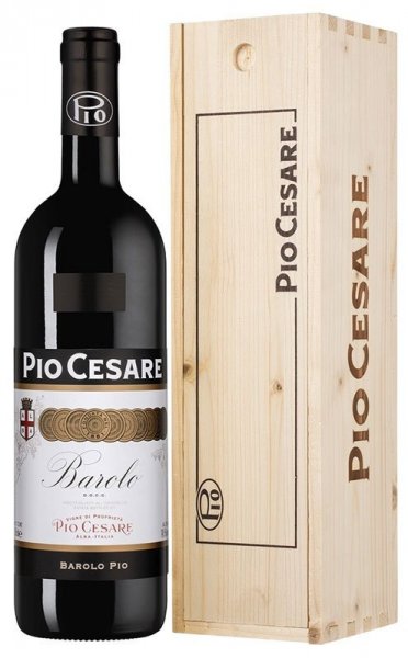 Вино Pio Cesare, Barolo DOCG, 2019, wooden box