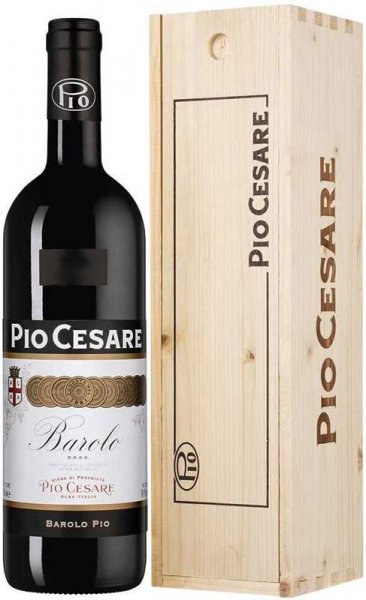 Вино Pio Cesare, Barolo DOCG, 2018, wooden box