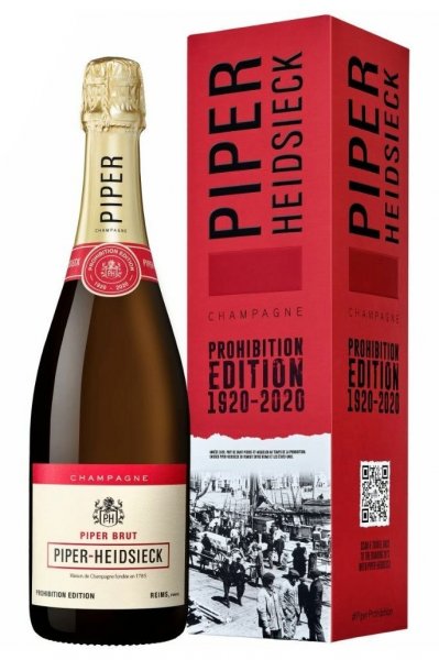 Шампанское Piper-Heidsieck, Prohibition Edition, Brut, 2017, gift box