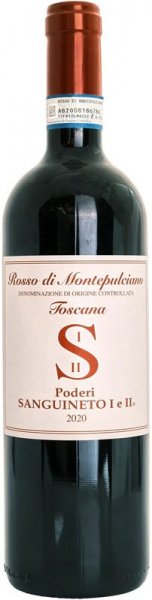 Вино Poderi Sanguineto, Rosso di Montepulciano IGT, 2020