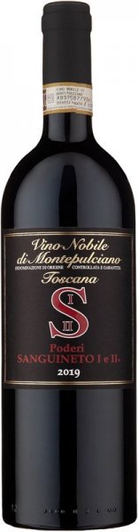 Вино Poderi Sanguineto, Vino Nobile di Montepulciano, 2019