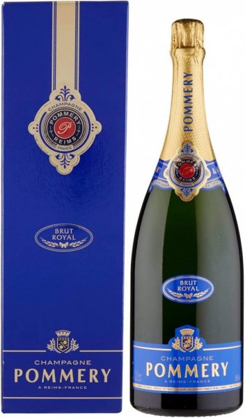Шампанское Pommery, Brut Royal, Champagne AOC, gift box, 1.5 л