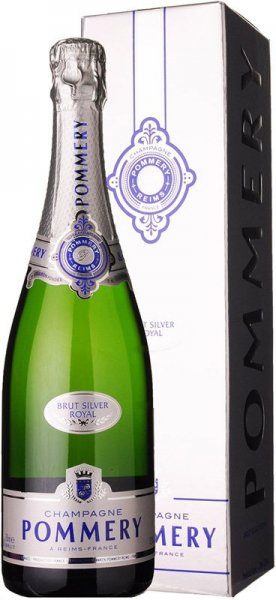 Шампанское Pommery, Brut "Silver Royal", Champagne AOC, gift box