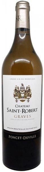 Вино Chateau Saint-Robert, "Poncet Deville" Blanc, Graves AOC, 2019