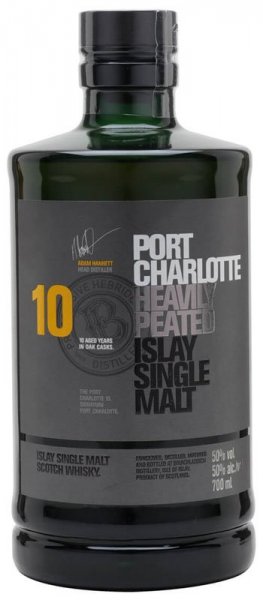 Виски Bruichladdich, "Port Charlotte" 10 Years Old, 0.7 л