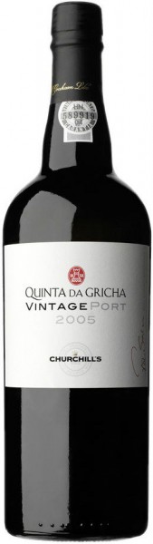 Портвейн Churchill's, "Quinta da Gricha" Vintage Port, 2005