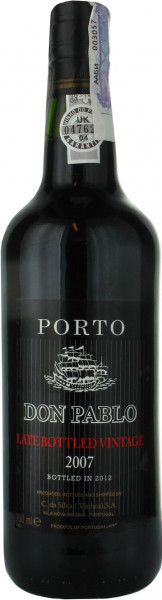 Портвейн "Don Pablo", Late Bottled Vintage, 2007