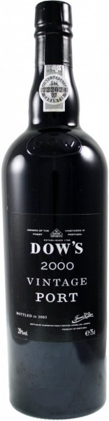 Портвейн Dow's Vintage Port, Douro, 2000, 0.375 л