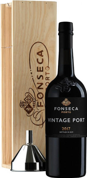 Портвейн Fonseca, Vintage Port, 2017, wooden box