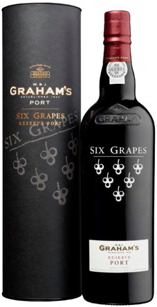 Портвейн Graham’s Six Grapes, gift box