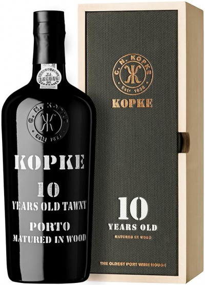 Портвейн Kopke, 10 Years Old Porto, gift box