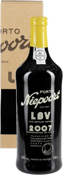 Портвейн Niepoort, Late Bottled Vintage (LBV), 2007, gift box
