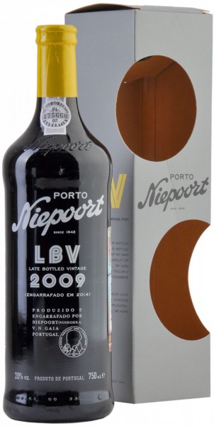 Портвейн Niepoort, Late Bottled Vintage (LBV), 2009, gift box