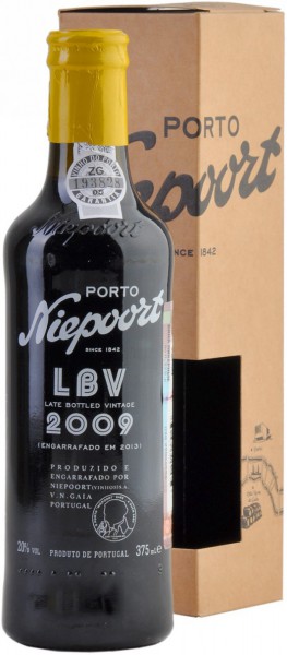 Портвейн Niepoort, Late Bottled Vintage (LBV), 2009, gift box, 0.375 л