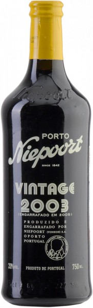 Портвейн Niepoort, Vintage Port, 2003