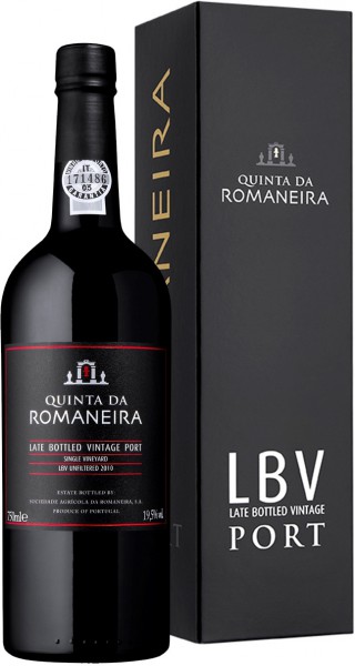 Портвейн Quinta Da Romaneira, LBV (Late Bottled Vintage) Port, 2010, gift box