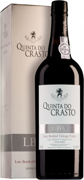 Портвейн Quinta do Crasto, Late Bottled Vintage Porto, 2013, gift box