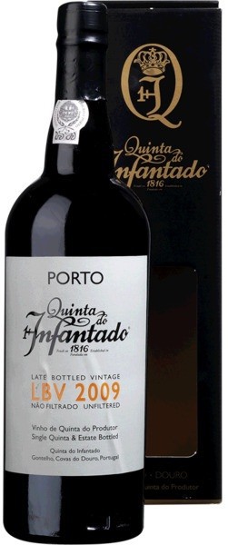 Портвейн Quinta do Infantado, Porto LBV, 2009, gift box