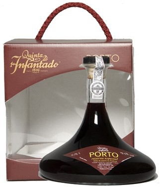 Портвейн Quinta do Infantado, Porto "Reserva Especial", decanter & gift box