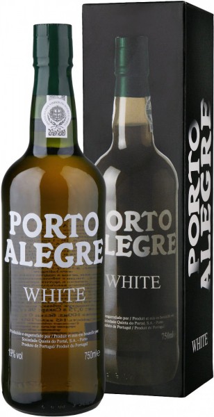 Портвейн Quinta do Portal, Porto Alegre White, Douro DOC, gift box
