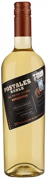 Вино Bodega del Fin del Mundo, "Postales Roble" Chardonnay, Patagonia IG, 2023