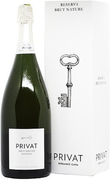 Игристое вино Privat, Nature Brut Reserva, 2019, gift box