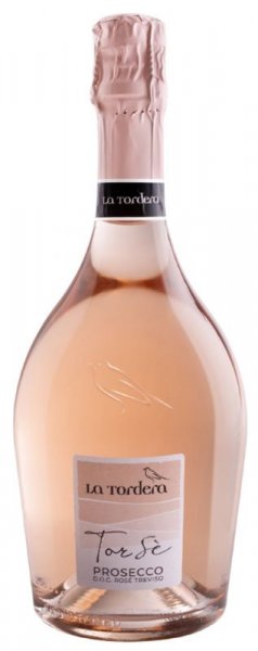 Игристое вино La Tordera Tor Se, Prosecco Rose Treviso DOC