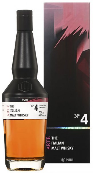 Виски "Puni" Arte Limited Edition, gift box, 0.7 л