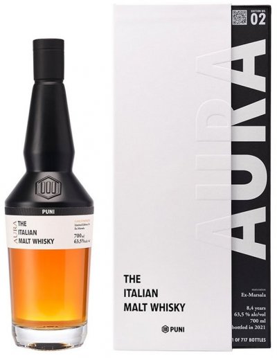 Виски "Puni" Aura Limited Edition, gift box, 0.7 л