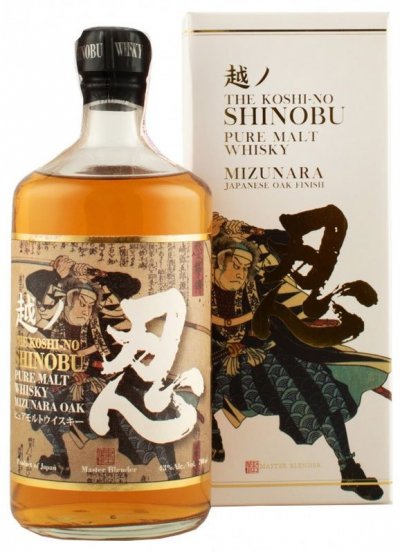 Виски "Shinobu" Pure Malt, gift box, 0.7 л
