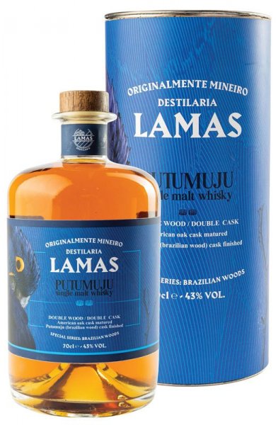 Виски Lamas, Putumuju Double Wood, gift box, 0.75 л