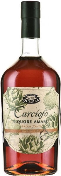Ликер "Quaglia" Amaro Carciofo, 0.7 л
