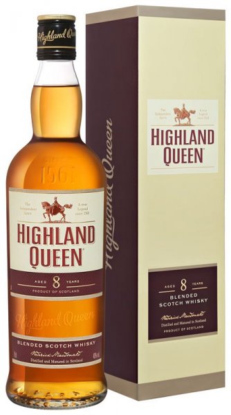 Виски "Highland Queen", 8 Years Old, gift box, 0.7 л