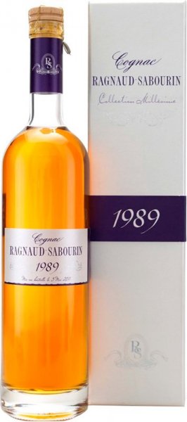 Коньяк Ragnaud-Sabourin, Grande Champagne 1er Cru AOC, 1989, gift box, 0.7 л