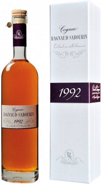 Коньяк Ragnaud-Sabourin, Grande Champagne 1er Cru AOC, 1992, gift box, 0.7 л