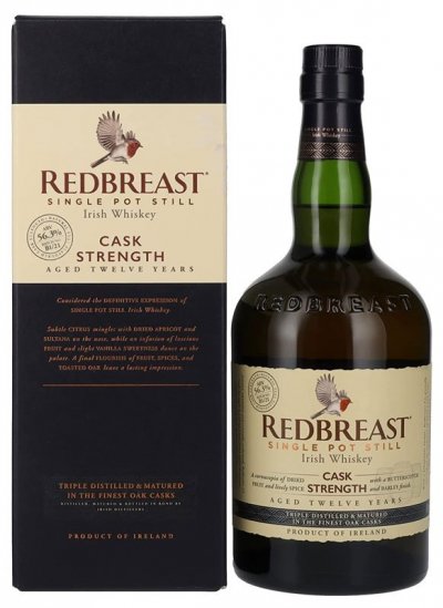 Виски "Redbreast" Cask Strength Edition, 12 Years Old (56,3%), gift box, 0.7 л