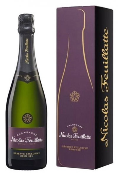 Шампанское Nicolas Feuillatte, "Reserve Exclusive" Demi-Sec, 2016, gift box