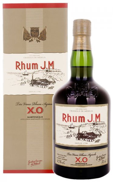 Ром "Rhum J.M" Tres Vieux Agricole XO, gift box, 0.7 л