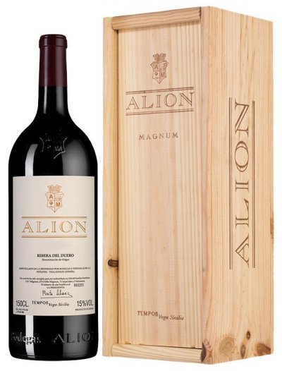 Вино Ribera del Duero DO, "Alion", 2017, wooden box, 1.5 л