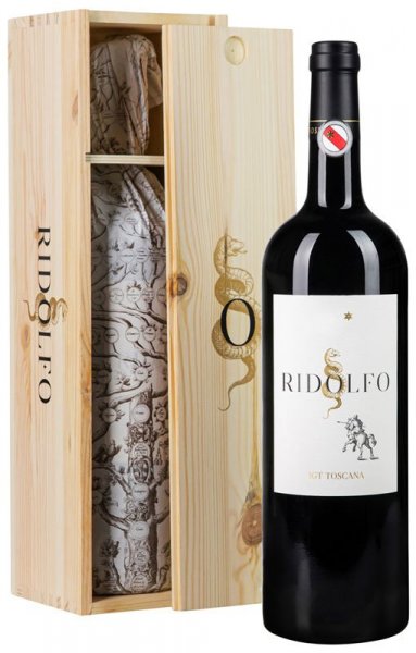 Вино Rocca di Montegrossi, "Ridolfo", Toscana IGT, 2016, wooden box, 1.5 л