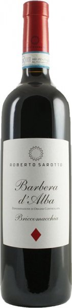 Вино Roberto Sarotto, "Briccomacchia" Barbera d'Alba DOC, 2019