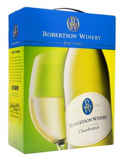 Вино Robertson Winery, Chardonnay, 2021, bag-in-box, 3 л