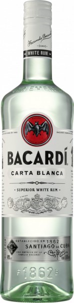 Ром "Bacardi" Carta Blanca, 0.5 л