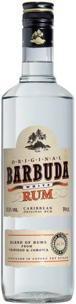 Ром "Barbuda" Original, White Rum, 0.7 л