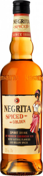 Ром Bardinet, "Negrita" Spiced Golden, 0.7 л