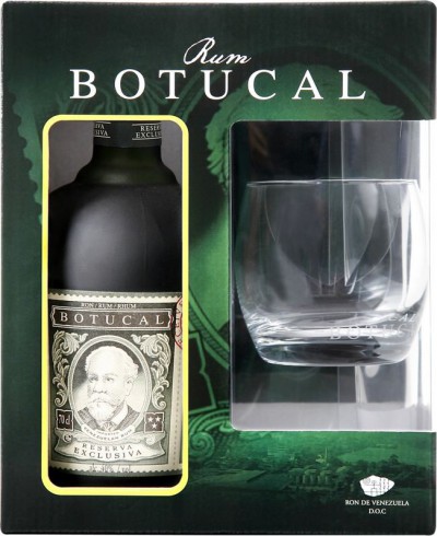 Ром "Botucal" Reserva Exclusiva, gift box & glass, 0.7 л