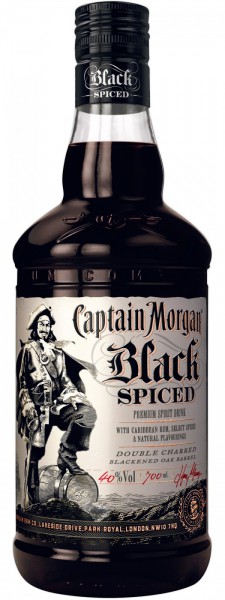 Ром "Captain Morgan" Black Spiced, 0.7 л